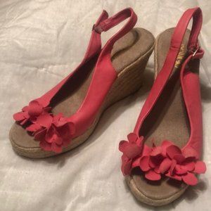 Coral Women’s Bongo Iris Espadrilles w/Jute Heels